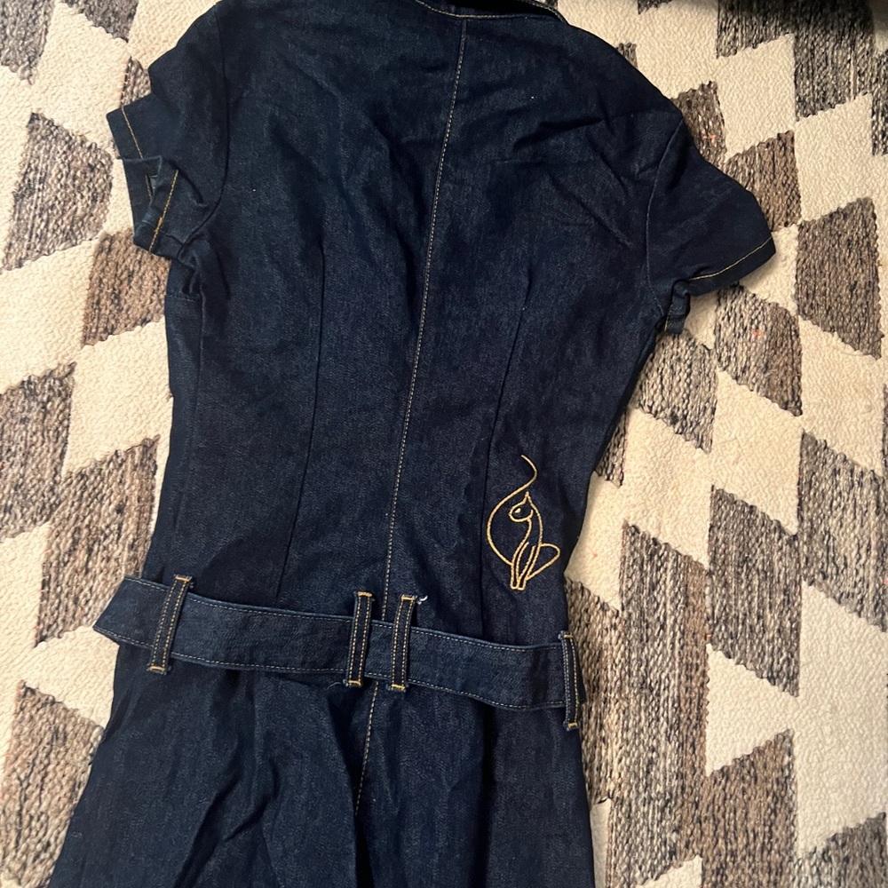 Denim Baby Phat jumpsuit size 3 - Picture 7 of 9